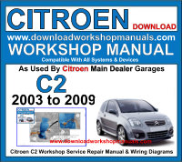 Citroen C2 Workshop Manual Download